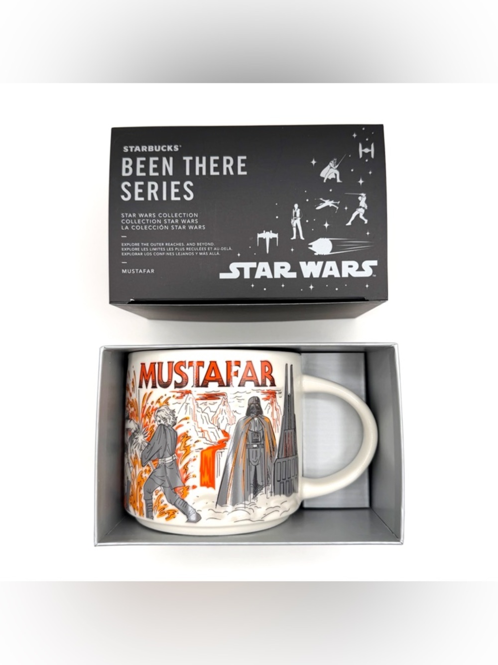 Starbucks Star Wars Mustafar Coffee Mug Been there Series Disney World Parks